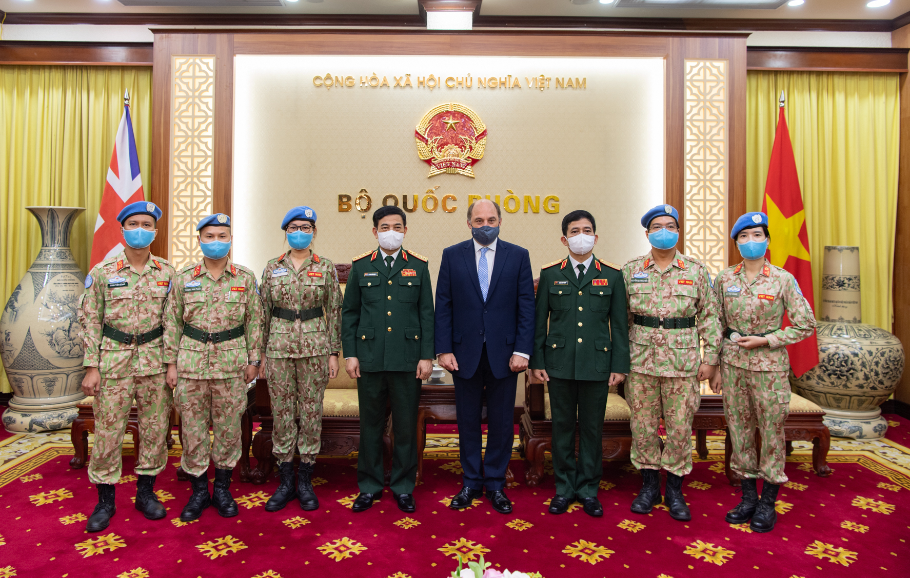 Anh tiếp tục hỗ trợ nâng cao năng lực cho lực lượng mũ nồi xanh Việt Nam